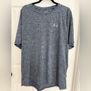 Under Armour Men's Heathered Blue Tee